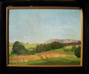 Franz Gruber-Gleichenberg - Landschaft bei Graz, Ölgemälde von 1920 kopen? Bied vanaf 1100!