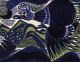 Alfred Pohl - LANDSCHAFT MIT CONDOR - Original 3FarbenHolzschnitt - SignierStempel signiert 1973 verkocht voor € 39!