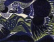 Alfred Pohl - - LANDSCHAFT MIT CONDOR - OriginalHolzschnitt 1973 signiert - Vertreter des REALISMO MAGIC verkocht voor € 45!