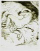 Hans Meid - Leda II.Orig.KN-Radierung von 1911.Eigenhdg. sign.dat.betitelt u.als Probedruck bez. verkocht voor € 90!
