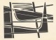 Jean Leppien - Linogravure von 1953 verkocht voor € 80!