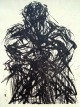 Max Uhlig - Lithografie, Ex. 4/50, 1988/90, handsigniert verkocht voor € 220!