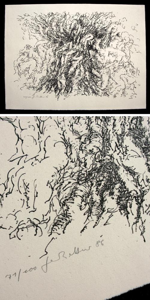 Gerhard Kettner - Lithographie, 1986. kopen? Bied vanaf 110!