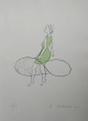 Stephan Balkenhol - Lithographie - sign./num./dat. - Aufl. 60 - 2001 verkocht voor € 350!