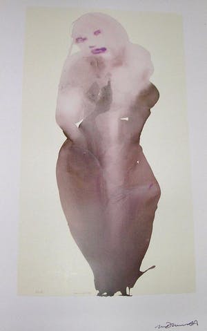 Marlene Dumas - Mae West 1997, große Offsetlitho auf Karton, handsigniert kopen? Bied vanaf 600!
