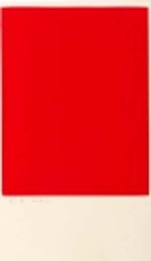 Karl-Horst Hödicke - Magic Window Cleaner III, Serigrafie auf Karton von 1968, WVZ-Nr. H4, handsigniert verkocht voor € 115!