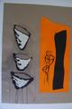 Albert Merz - Malerei und Collage, 1994 verkocht voor € 100!