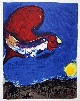 Marc Chagall - Marc Chagall: 2 Farb-Lithographien 1950 verkocht voor € 85!