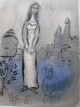 Marc Chagall - Marc Chagall Esther Original Kreidelithographie 1960 verkocht voor € 95!