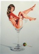 Mel Ramos - Martini Miss, 1995 verkocht voor € 1900!