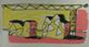 Karl-Horst Hödicke - MAUERBLUMEN Sehr großer, handsignierter Siebdruck von 1988, nur 50er Auflage, geknickt kopen? Bied vanaf 150!