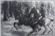 Max Liebermann - MAX LIEBERMANN - Original Holzschnitt 1922 "Reiter im Tiergarten&quot; SIGNIERT verkocht voor € 150!