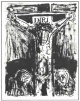 Otto Dix - MEIN GOTT, WARUM HAST DU MICH VERLASSEN OriginalLithographie im Handabzug d.DRESDENer SEZESSIONisten verkocht voor € 95!