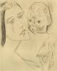 Heinrich Nauen - Mutter und Kind 1919 verkocht voor € 102!