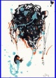 Sascha Nicolaus - NARRENKOPF III - 2004 - handsignierte OriginalZeichnung d.BERLINer KUNSTPREISTRÄGERS v.d. HdK/UdK verkocht voor € 42!