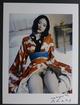 Nobuyoshi Araki - Nobuyoshi Araki Original Handsigniert Fotografie 30x40 Kaori Red Kimono verkocht voor € 225!