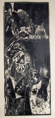 Hans Daniël Sailer - Ohne Titel, 1990, Holzschnitt verkocht voor € 55!