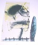 Wolfgang Troschke - Ohne Titel, Kleiner Farbsiebdruck 1988 verkocht voor € 40!