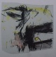 Wolfgang Troschke - Ohne Titel, kleiner Fasrbsiebdruck, 1988 verkocht voor € 40!