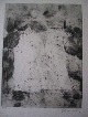 Emil Schumacher - ohne Titel, Radierung 1960 verkocht voor € 410!