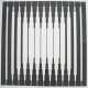 Victor Vasarely - Ohne Titel. Sérigraphie in Schwarz, signiert verkocht voor € 205!