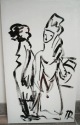 Hacky Ritzerfeld - Öl / Acryl auf Leinwand Nr. 273 verkocht voor € 330!