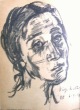 Oskar Kokoschka - orig. Litho, 1917, Stockmonogramm,datiert verkocht voor € 100!