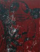 Bernd Zimmer - Original-Farblinolschnitt - Frosch/Eule - Handsigniert - Expl. 4/5 - Sehr selten verkocht voor € 230!