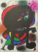 Joan Miro - Original-Farblithografie Nr. III, aus Band III, 1969. verkocht voor € 42!