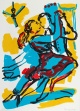Barbara Quandt - Original-Farblithographie von 1996, handsigniert, datiert und nummeriert, verkocht voor € 95!
