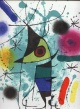 Joan Miro - Original Farblithographie XI aus dem Band I aus dem Jahr 1972 verkocht voor € 110!