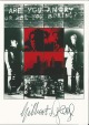 Gilbert & George - Original KPK / Multiple „ Are you angry or are you boring“ von GILBERT & GEORGE verkocht voor € 40!