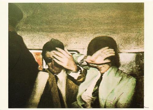 Richard Hamilton - Original KPK / Multiple &#8222; Swinging London&#8220; von RICHARD HAMILTON verkocht voor € 65!