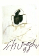 Emil Schumacher - Original signierte Kunstpostkarte verkocht voor € 49!
