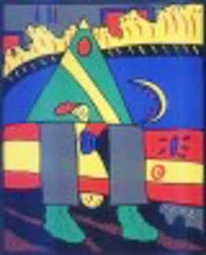 Gustavo Panalver Vico - Original Siebdruck - handsigniert & numeriert 2/50 verkocht voor € 52!