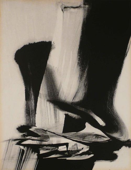 Karl Otto Gotz - o.T., 1974, Siebdruck, 87/100, 65 x 50cm verkocht voor € 160!