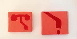 Martina Achenbach - o.t. Enkaustik-Malerei, 2-teilig- Original, signiert verkocht voor € 90!