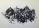 Helmut Rieger - o.T., große Lithographie, signiert, nummeriert verkocht voor € 100!