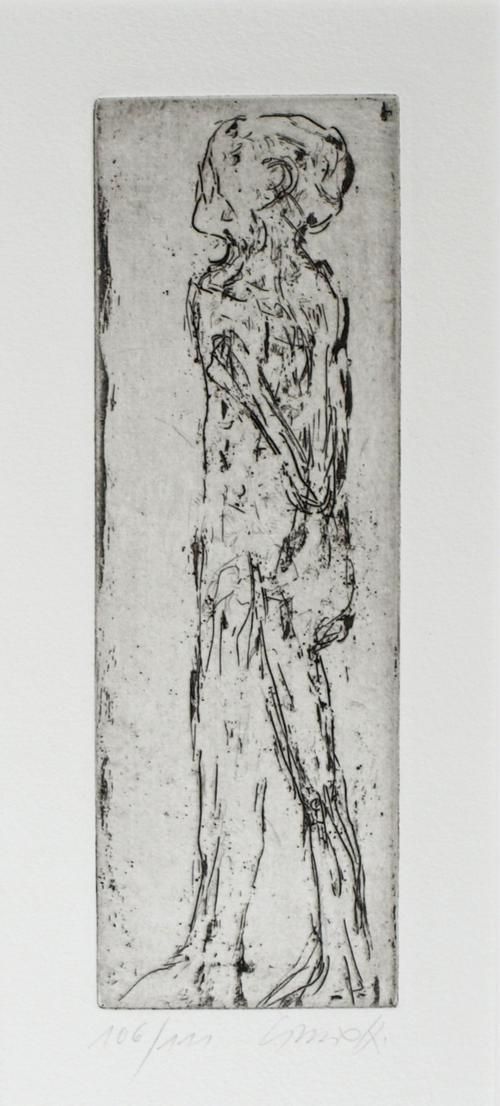 Emil Cimiotti - o.T. RADIERUNG von 1978 verkocht voor € 55!