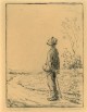 Otto Quante - Otto Quante Op.323 Die Lerche signiertes Litho eigenhändiger Druck verkocht voor € 80!