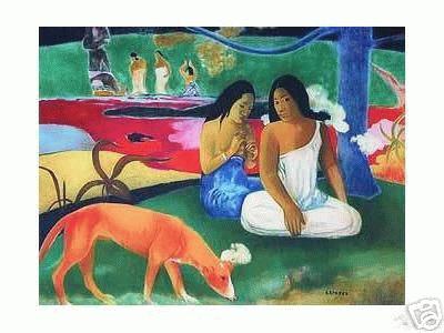 Paul Gauguin - Paul GAUGUIN Lithographie - AREAREA - Im Druck signiert verkocht voor € 95!