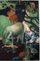 Paul Gauguin - Paul GAUGUIN Lithographie - Le Cheval Blanc - Im Druck signiert verkocht voor € 95!