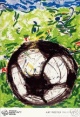 Marcus Lupertz - Plakat Fußball WM FIFA 2005 Offset Farblithografie signiert und nummeriert mit Echtheitsgarantie verkocht voor € 170!
