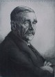 Hermann Kätelhön - Portrait Fritz Winkhaus, Radierung, ca. 1920-30 verkocht voor € 90!