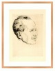 Hermann Struck - Portrait, Radierung, signiert, 1920 verkocht voor € 80!