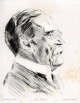 Max Liebermann - Portrait Wilhelm von Bode, 1915 verkocht voor € 75!