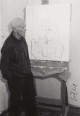 Fritz Fröhlich - Porträt Professor Fritz Fröhlich - handsignierte Originalfotografie auf glänzendem Fotopapier verkocht voor € 40!