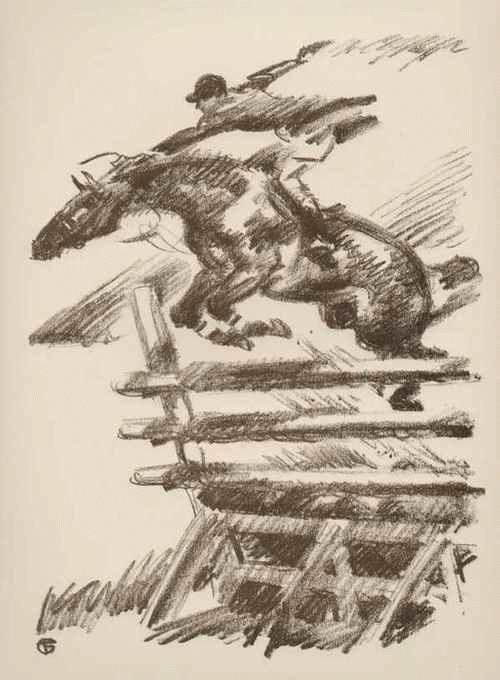 AcheterGino Von Finetti - PREISSPRINGEN der PFERDE - OriginalLithographie des SIMPLIZISSIMUS-Illustratoren aus BERLIN 1925? Enchérissez de 72!