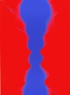 Otto Piene - "Blue Tornedo&quot; eine der seltensten Grafiken Pienes, sehr grosses Format verkocht voor € 390!