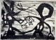 A.R. Penck - "Idea for a Sculpture", großformatige Lithografie auf Arches Büttenpapier, 1983, handsigni verkocht voor € 560!